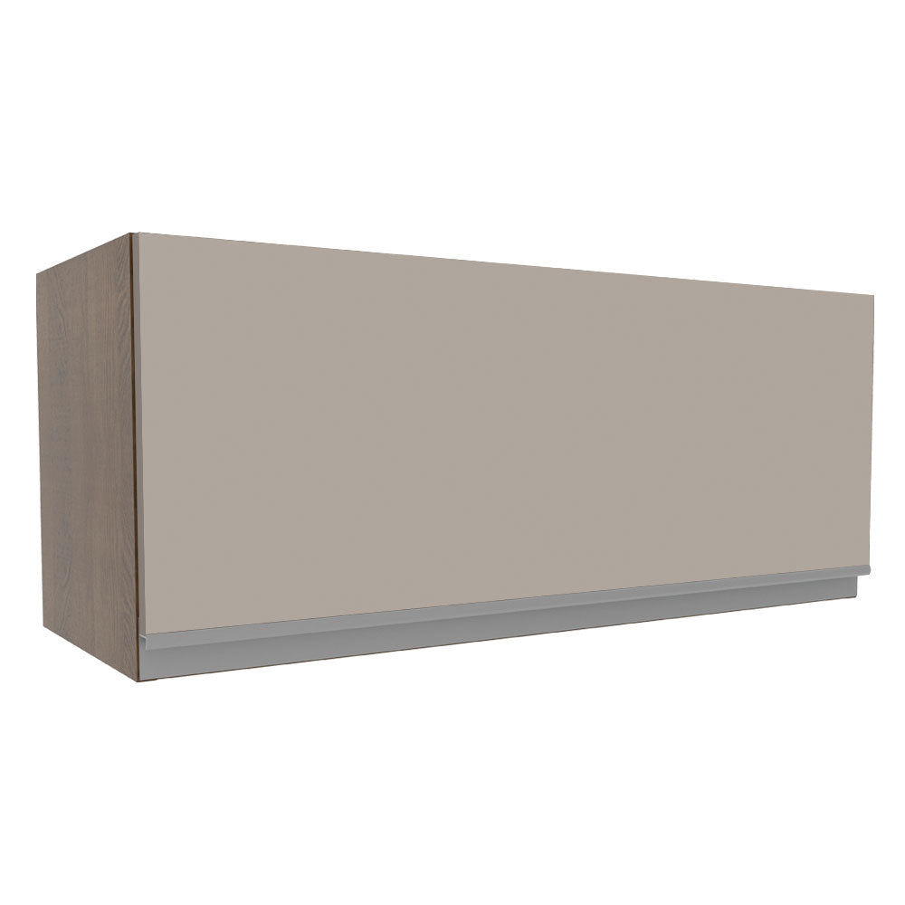 Alacena Gabinete Superior Cocina Madesa Glamy 80cm Marrón/Crema