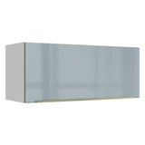 Alacena 80 cm 1 Puerta Lux Blanco/Gris
