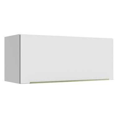 Alacena 80 cm 1 Puerta Blanco/Blanco Lux Madesa