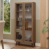 Cristalero Madesa 2 Puertas 70 cm con Patas MM 01