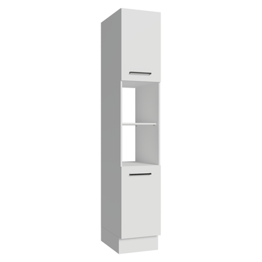 Despensero 40 cm 2 Puertas y 2 Nichos Blanco Agata Madesa