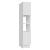 Despensero 40 cm 2 Puertas e 2 Nichos Blanco Stella Madesa