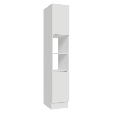 Despensero 40 cm 2 Puertas y 2 Nichos Blanco Stella Madesa