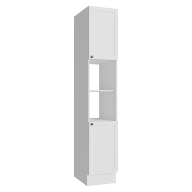 Despensero 40 cm 2 Puertas y 2 Nichos Blanco Vik Madesa