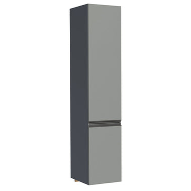 Despensero 40 cm 2 Puertas Flotante Gris Nice Madesa