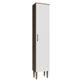 Despensero 40 cm 1 Puerta Marrón/Blanco Lille Madesa