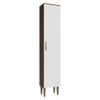 Despensero 40 cm 1 Puerta Marrón/Blanco Lille Madesa