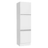 Despensero 60 cm 3 Puertas Glamy Blanco