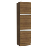 Bajo Mesada Organizador Madesa Glamy 60 cm 3 Puertas Marrón