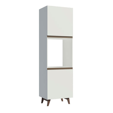Mueble para Horno o Microondas 60 cm 2 Puertas Blanco Reims Madesa