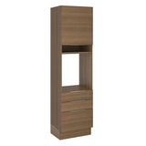 Mueble de Cocina para Horno 60 cm 1 Puerta 3 Cajones Marrón Stella Madesa