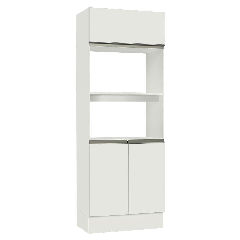 Mueble de Cocina para Horno Para 2 Hornos 100% MDF Blanco Smart Madesa