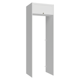 Mueble para empotrar Heladera 73 cm 1 Puerta Abatible Blanco Vik Madesa