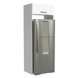 Mueble para Heladera Agata con 1 Puerta Blanco