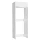 Porta refrigerador Madesa Glamy 1 puerta abatible - Blanco