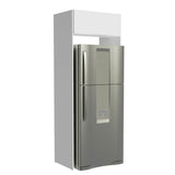 Mueble para Empotrar Heladera 1 Puerta Abatible Blanco Stella Madesa