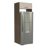 Mueble para empotrar Heladera Madesa Agata Puerta Rebatible