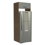 Mueble para empotrar Heladera Madesa Agata Puerta Rebatible