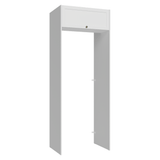 Mueble para empotrar Heladera 83 cm 1 Puerta Rebatible Blanco Vik Madesa
