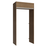Mueble para empotrar Heladera 103 cm 1 Puerta Abatible Marrón Glamy Madesa