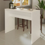 Isla de Cocina con Barra desayunador Madesa 120cm BB