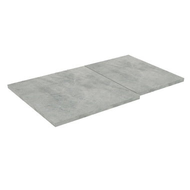 Tapa para Bajo Mesada 120 x 60 cm Gris Madesa