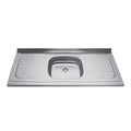 Bacha de Acero Inoxidable Tramontina 120 x 52 cm Madesa