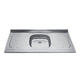 Bacha de Acero Inoxidable Tramontina 120 x 52 cm Madesa