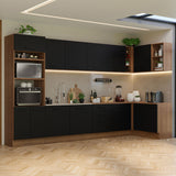 Combo completo de Cocina Esquinera Madesa Agata 499cm MN 01