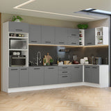 Combo completo de Cocina Esquinera Madesa Agata 499cm BG 01