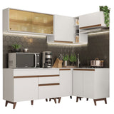 Combo completo de Cocina Esquinera 332cm Reims Blanco 02