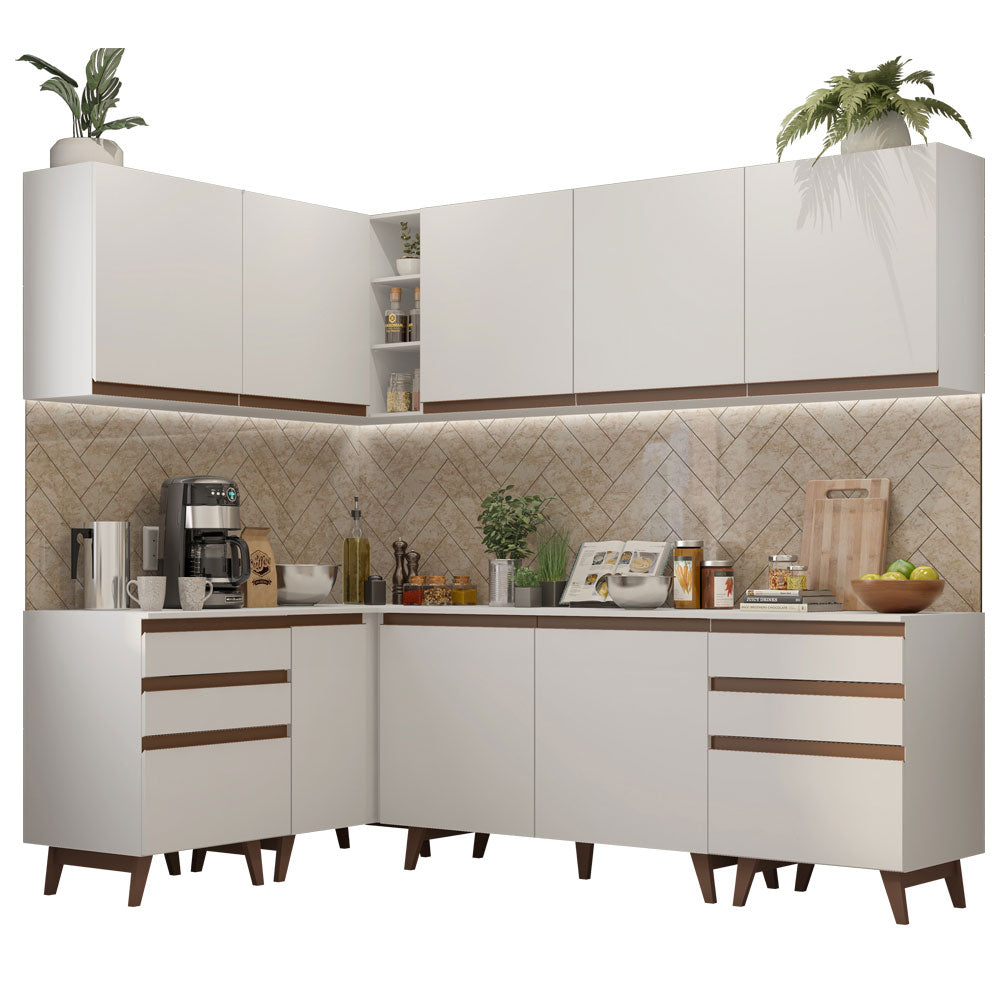 Combo completo de Cocina Esquinera Madesa Reims 382cm BB 02