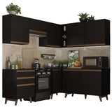 Combo completo de Cocina Esquinera Madesa Reims 392cm NN 01