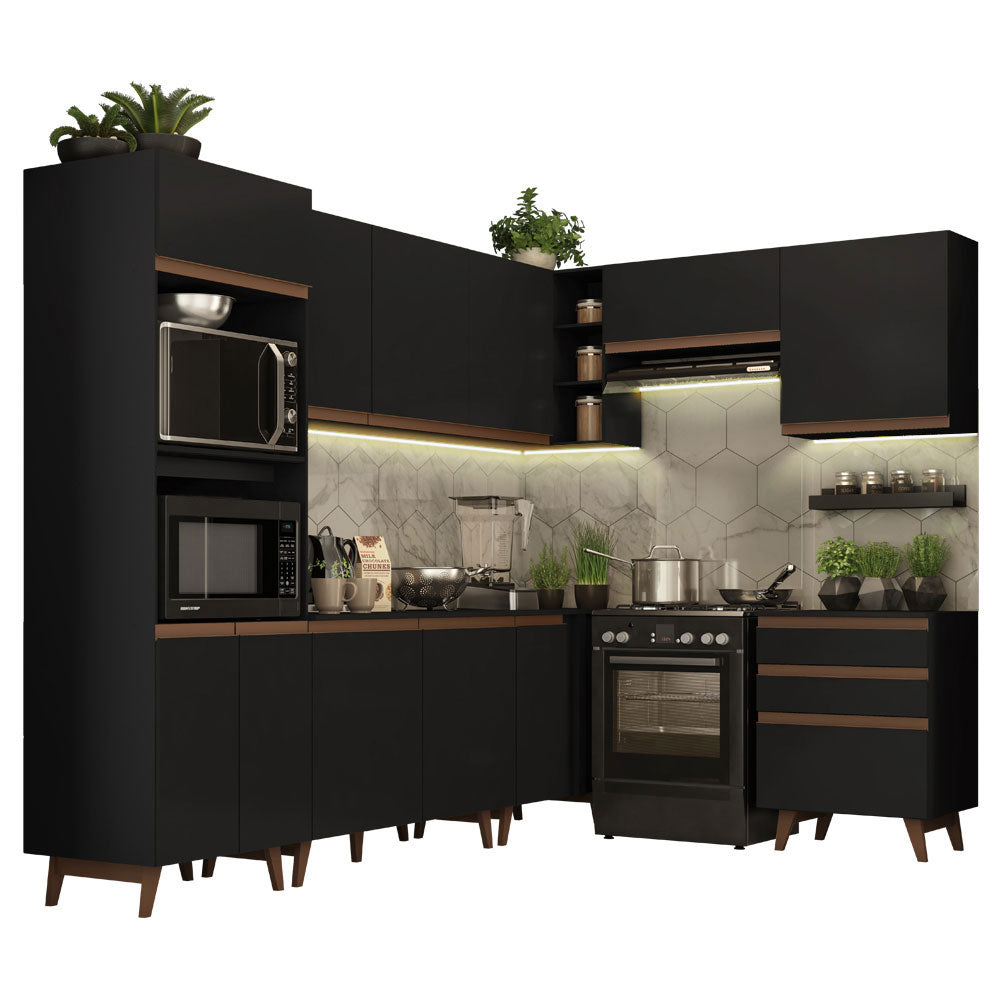 Combo completo de Cocina Esquinera Madesa Reims 462cm NN 02