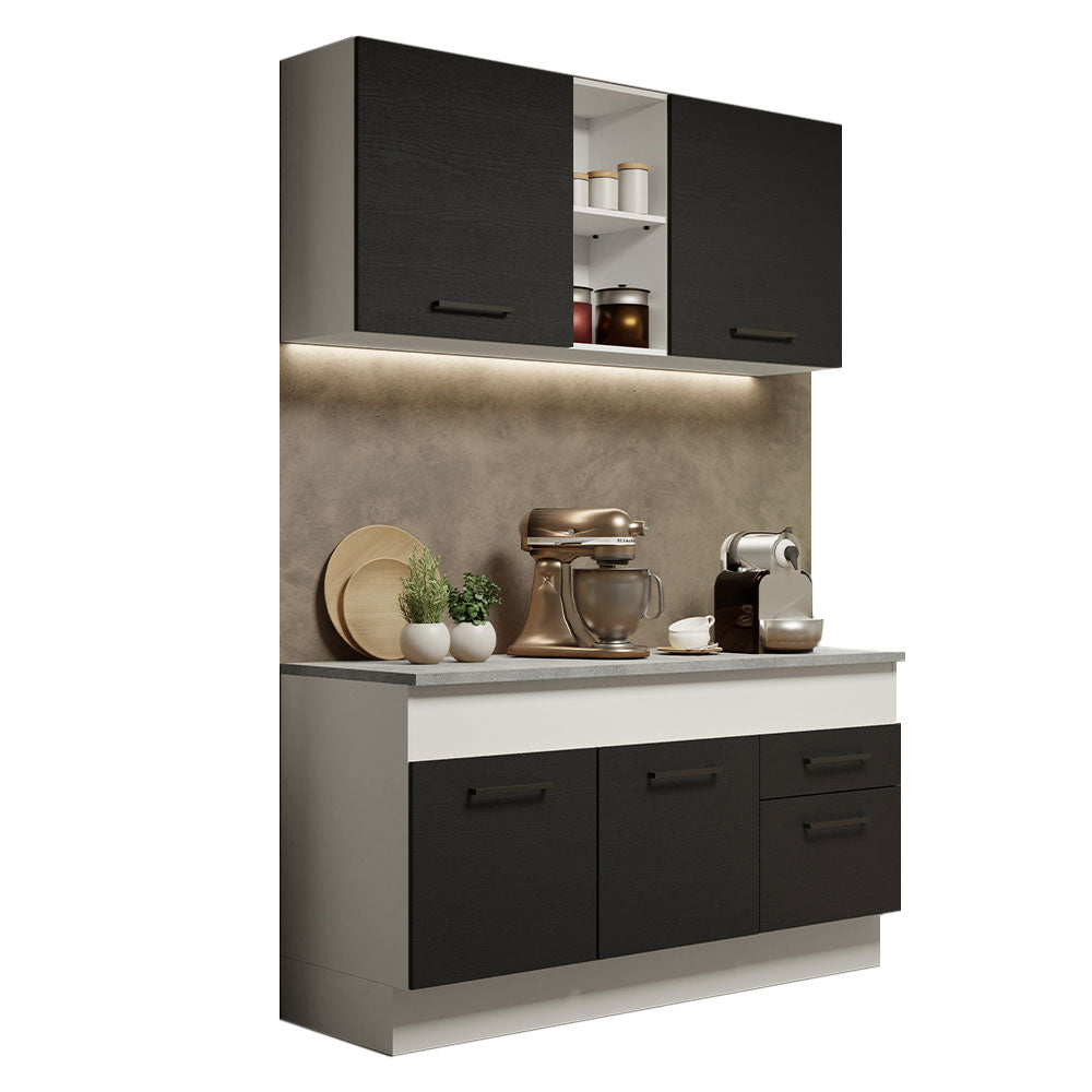 Combo de Cocina Madesa Agata 150cm BN 01