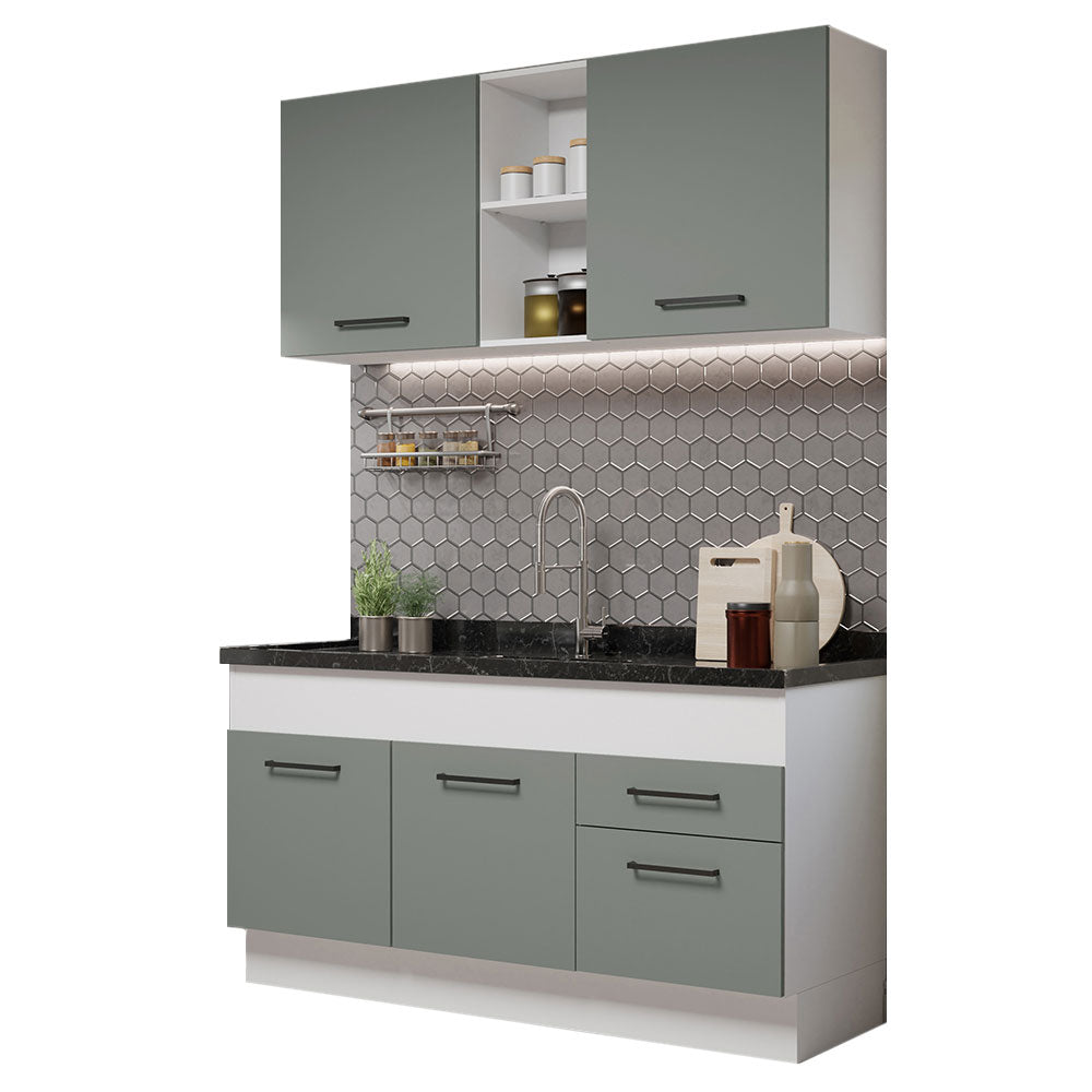 Combo de Cocina Madesa Agata 150cm BG 02