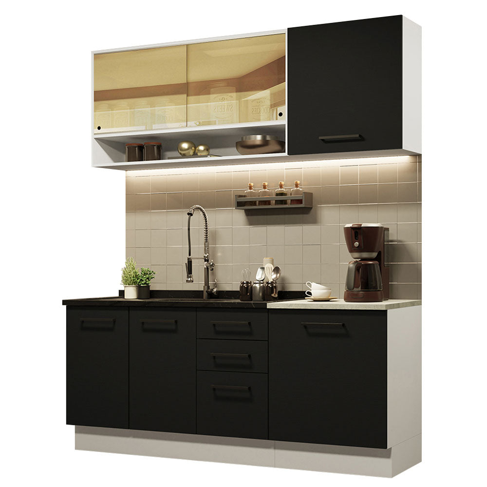 Combo de Cocina Madesa Agata 180cm BN 02