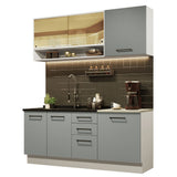 Combo de Cocina Madesa Agata 180cm BG 02