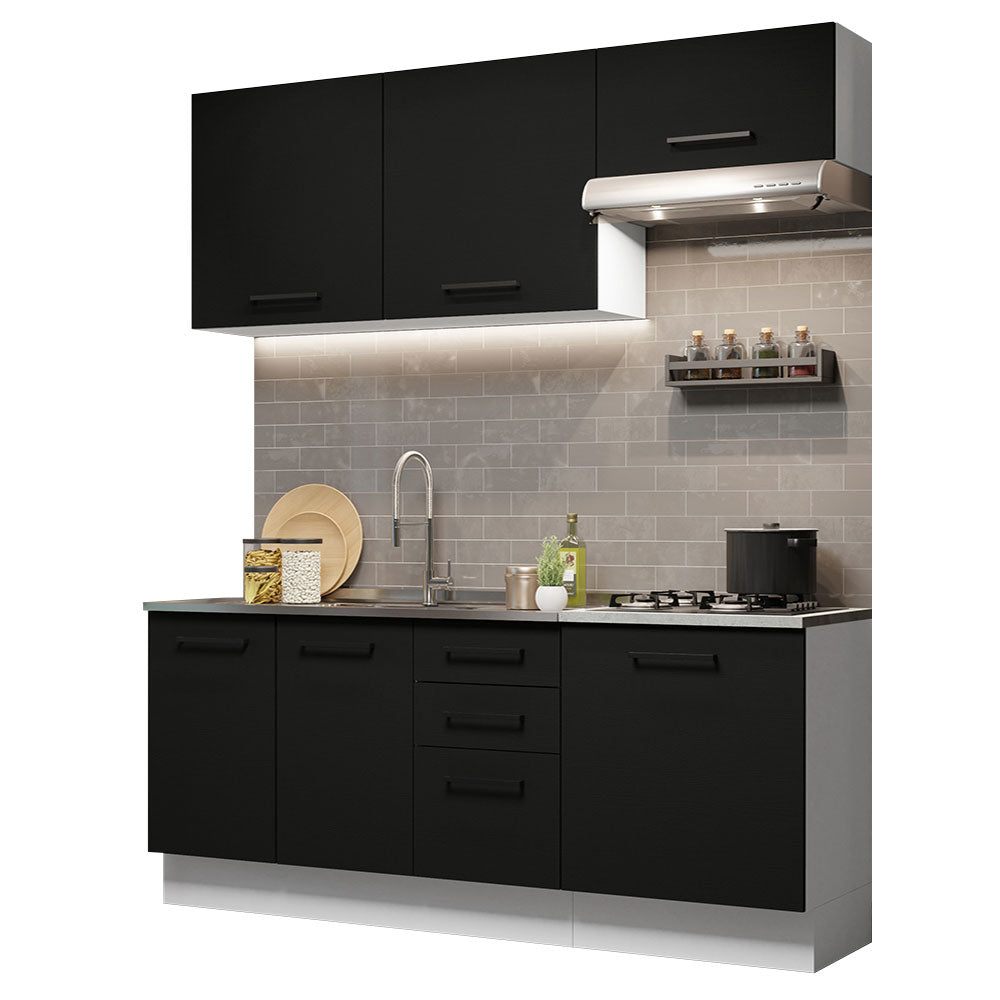 Combo de Cocina Madesa Agata 180cm BN 03