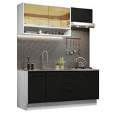 Combo de Cocina Madesa Agata 180cm BN 04