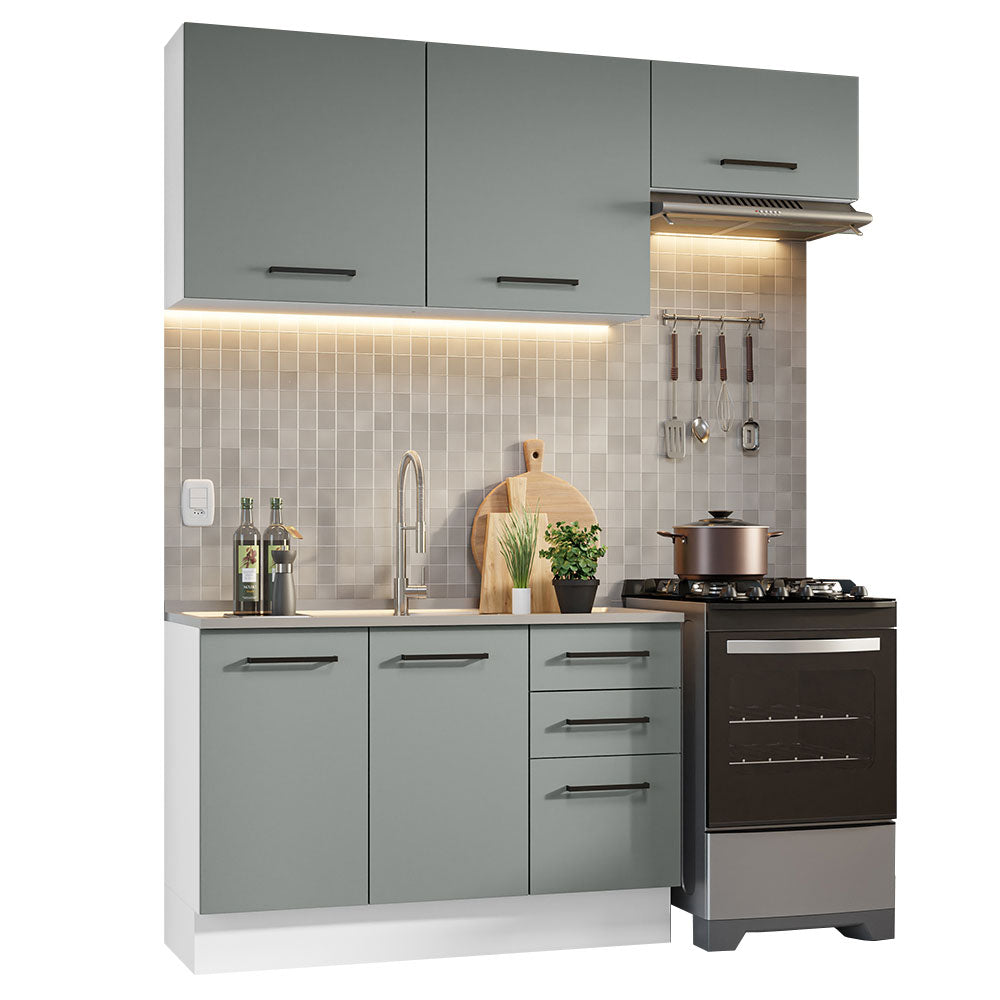 Combo de Cocina Madesa Agata 180cm BG 09