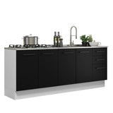 Combo de Cocina Madesa Agata 200cm BN 01