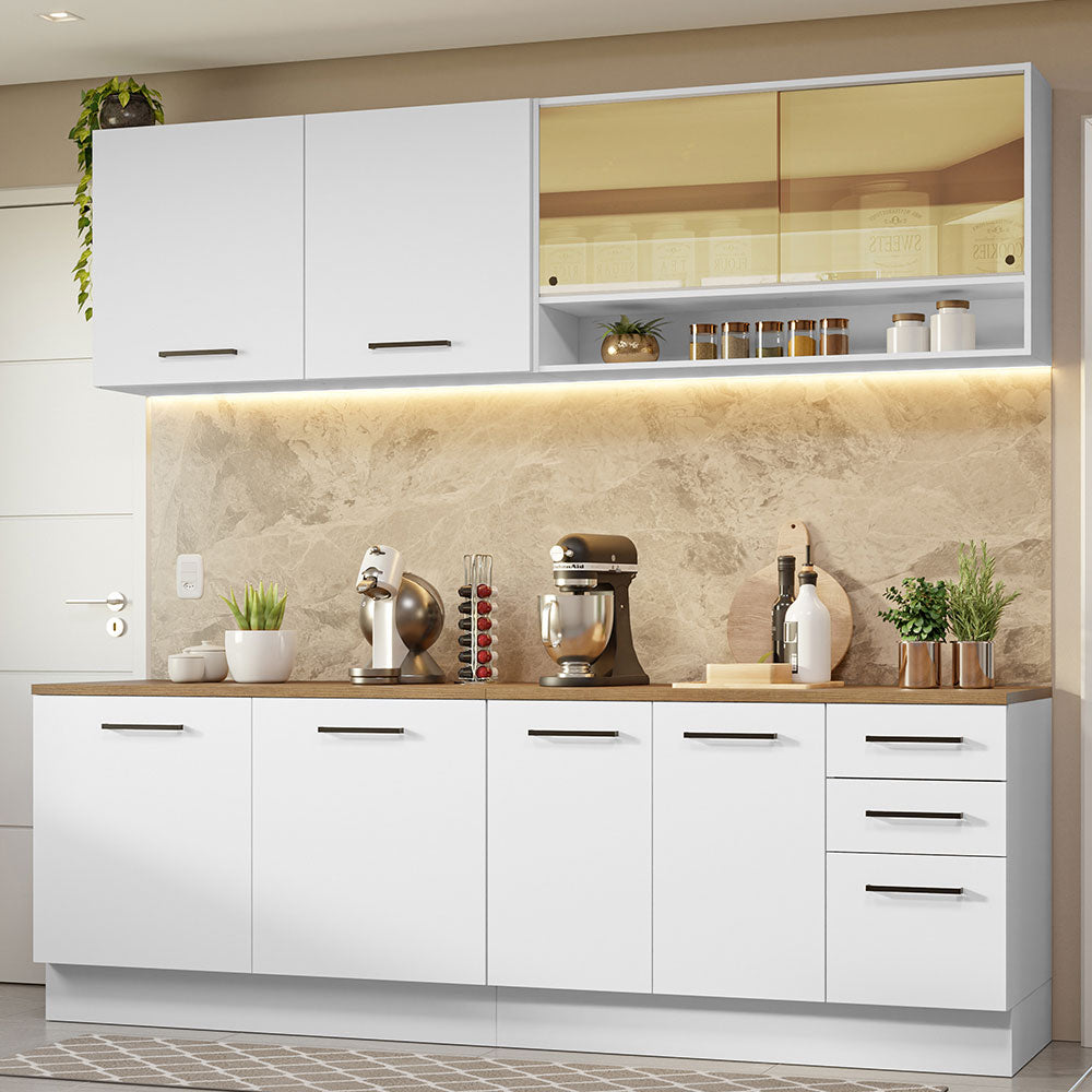 Combo completo de Cocina Madesa Agata 240cm BM 03