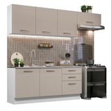 Combo completo de Cocina Madesa Agata 260cm BC 02