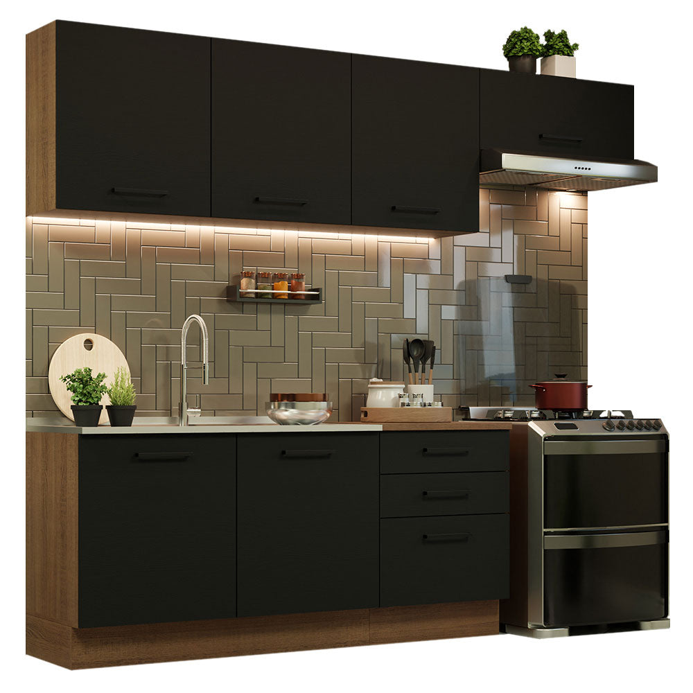 Combo completo de Cocina Madesa Agata 260cm MN 02