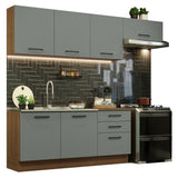 Combo completo de Cocina Madesa Agata 260cm MG 02