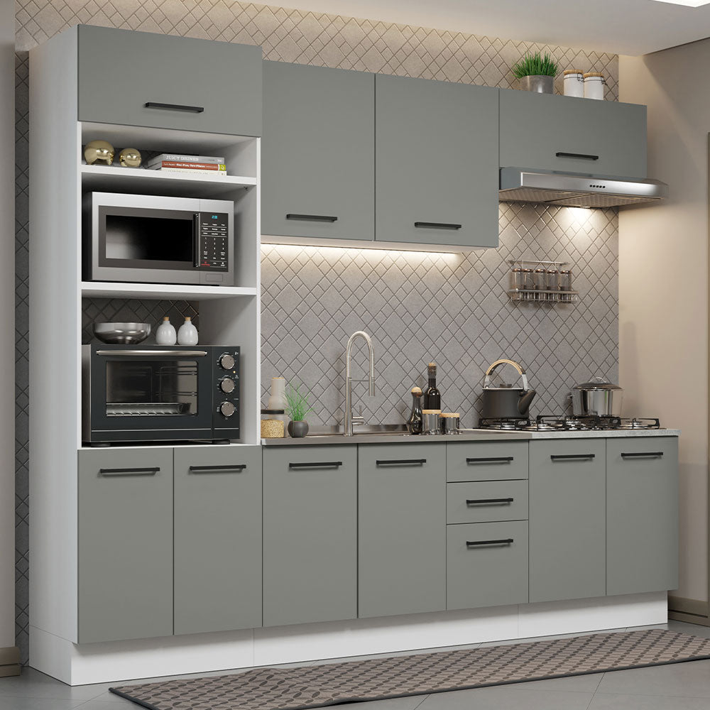 Combo completo de Cocina Madesa Agata 270cm BG 04