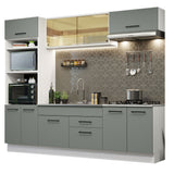 Combo completo de Cocina Madesa Agata 270cm BG