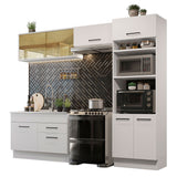 Combo completo de Cocina 270cm Agata Madesa 05 Blanco