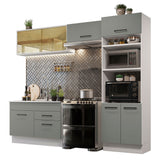 Combo completo de Cocina Madesa Agata 270cm BG 05